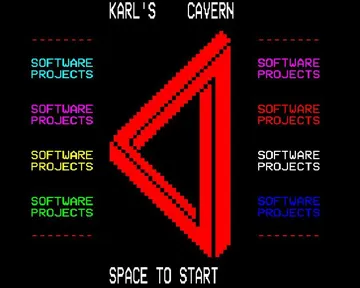 Karl's Cavern (19xx)(Software Projects)[KARLCAV] screen shot title